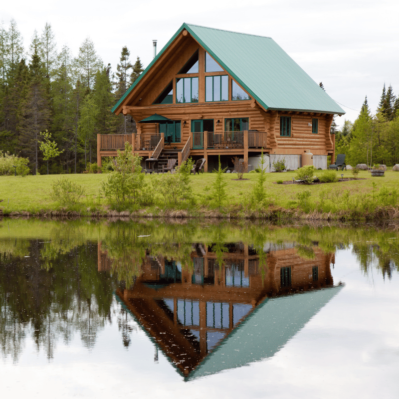 Le chalet à étage