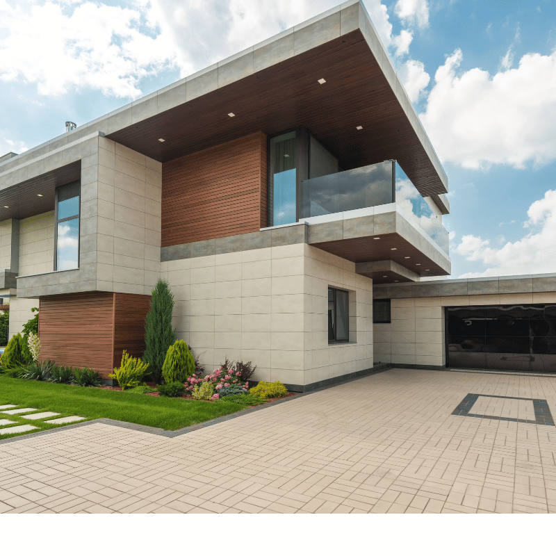 Maison bois contemporaine